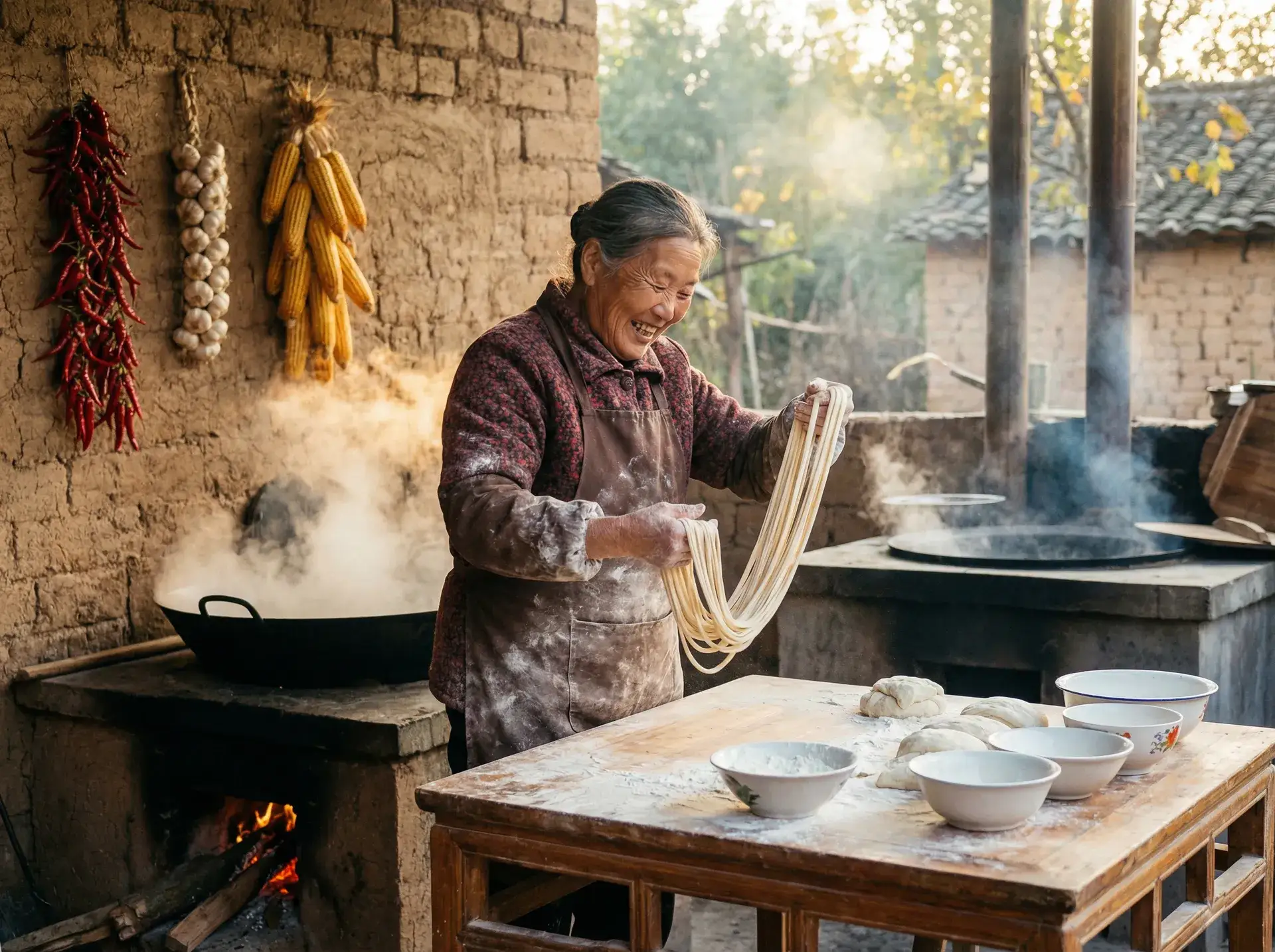 农家大嫂手擀面 - 汤姆高清影院在线观看 乡村美食
